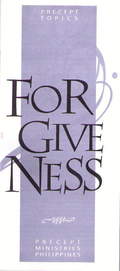 Forgiveness—Small Book