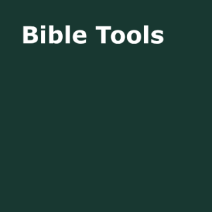 Bible Tools