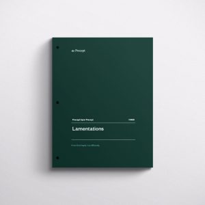 Lamentations Bible Study