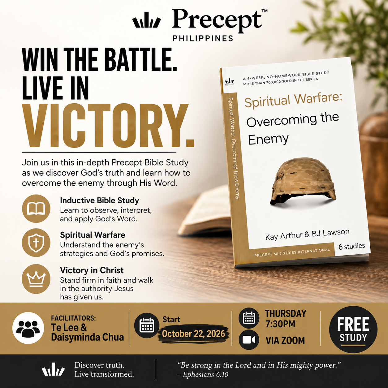 Spiritual Warfare: Overcoming the Enemy  |  40-Minute